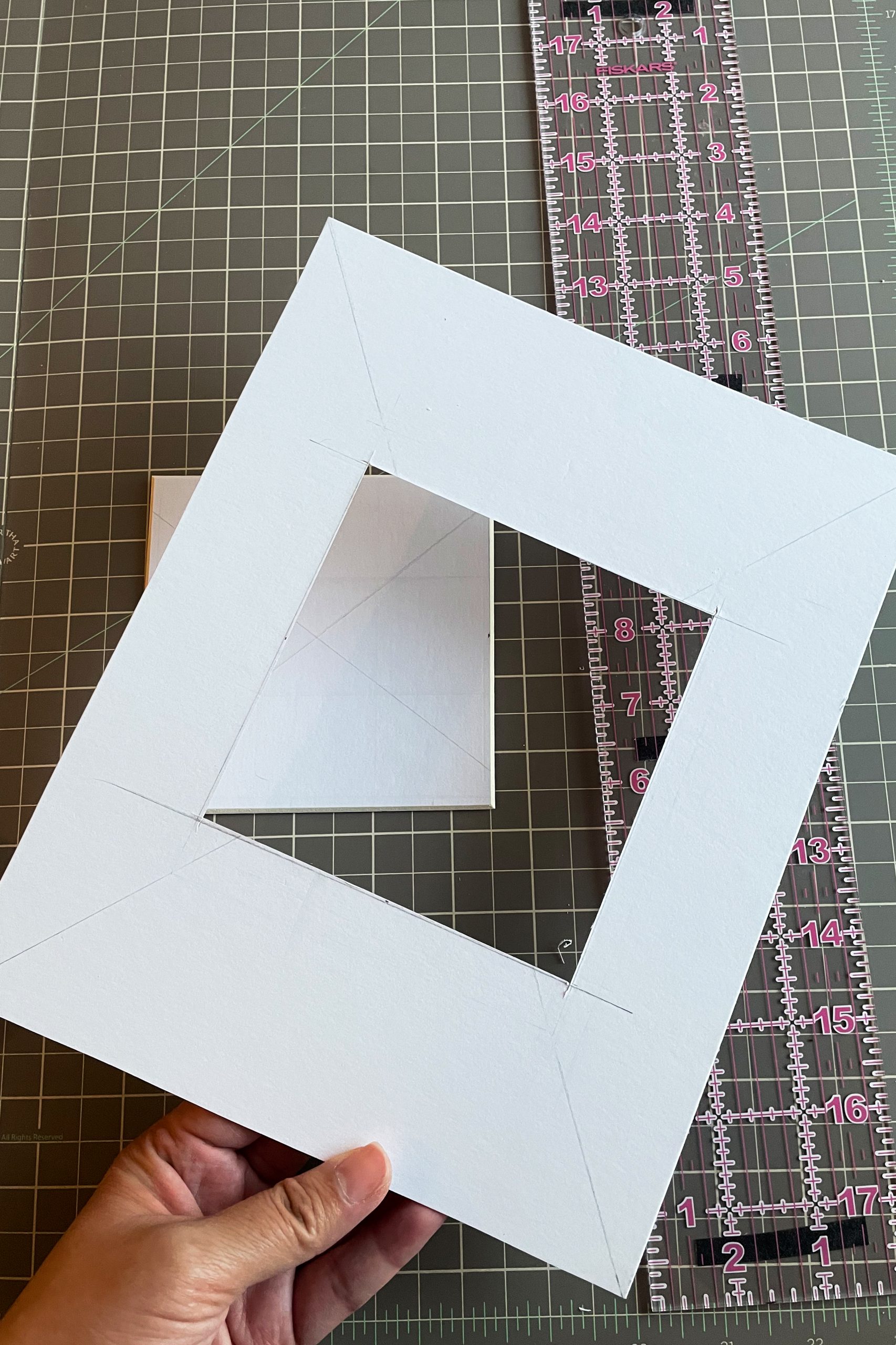 How to Cut a Mat for Framing – Lucky Bat Paper Co.